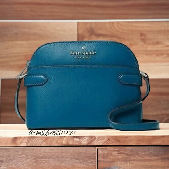 Kate Spade Kaci Dome Dark Peacock Crossbody BRAND NEW WITH TAGS